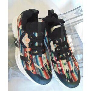 Crazy Train Desert Wind Kicks Women's Multi-Colored Aztec Tennis Shoe Sz 10